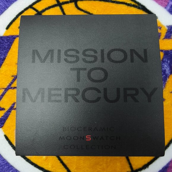 NWT Swatch X Omega Moonswatch Mission To The Mercury Watch - Picture 4 of 4